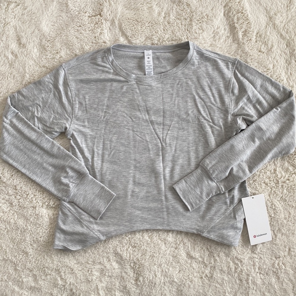 ❤️ Lululemon Relaxed-Fit Fleece Pullover Size 6 NWT